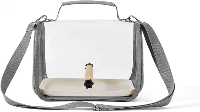 Official Portable Bird Travel Carrier for Small Birds and Parrots Healthy