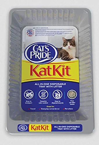 Fine Crafted Cat's Pride Disposable Litter Pan Includes Pan Litter All In One Contemporary