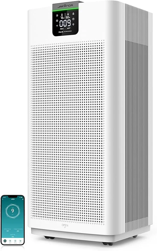 Authentic Jafända Air Purifiers for Home Office 4575 ft² APP Alexa Ture HEPA 13 Breathable