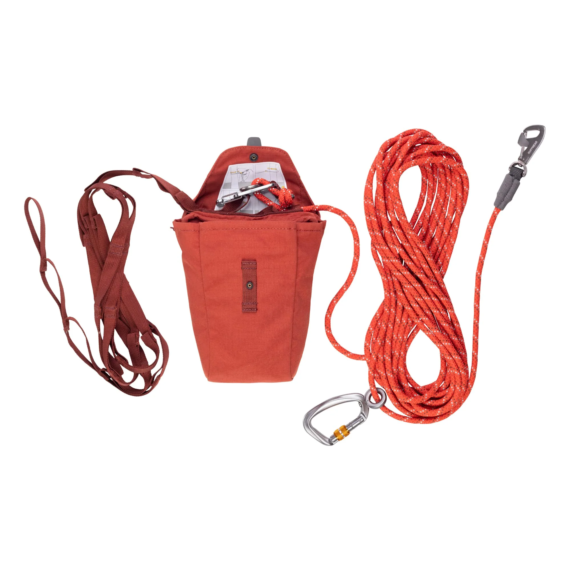 Breathable Ruffwear Knot-A-Hitch Dog Hitching System – Portable Leash for Campsites Parks Yards Red Clay Effective