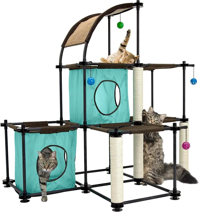 Efficient Kitty City Claw Indoor Mega Kit Cat Furniture Corrugate Cat Scratcher Next-Generation