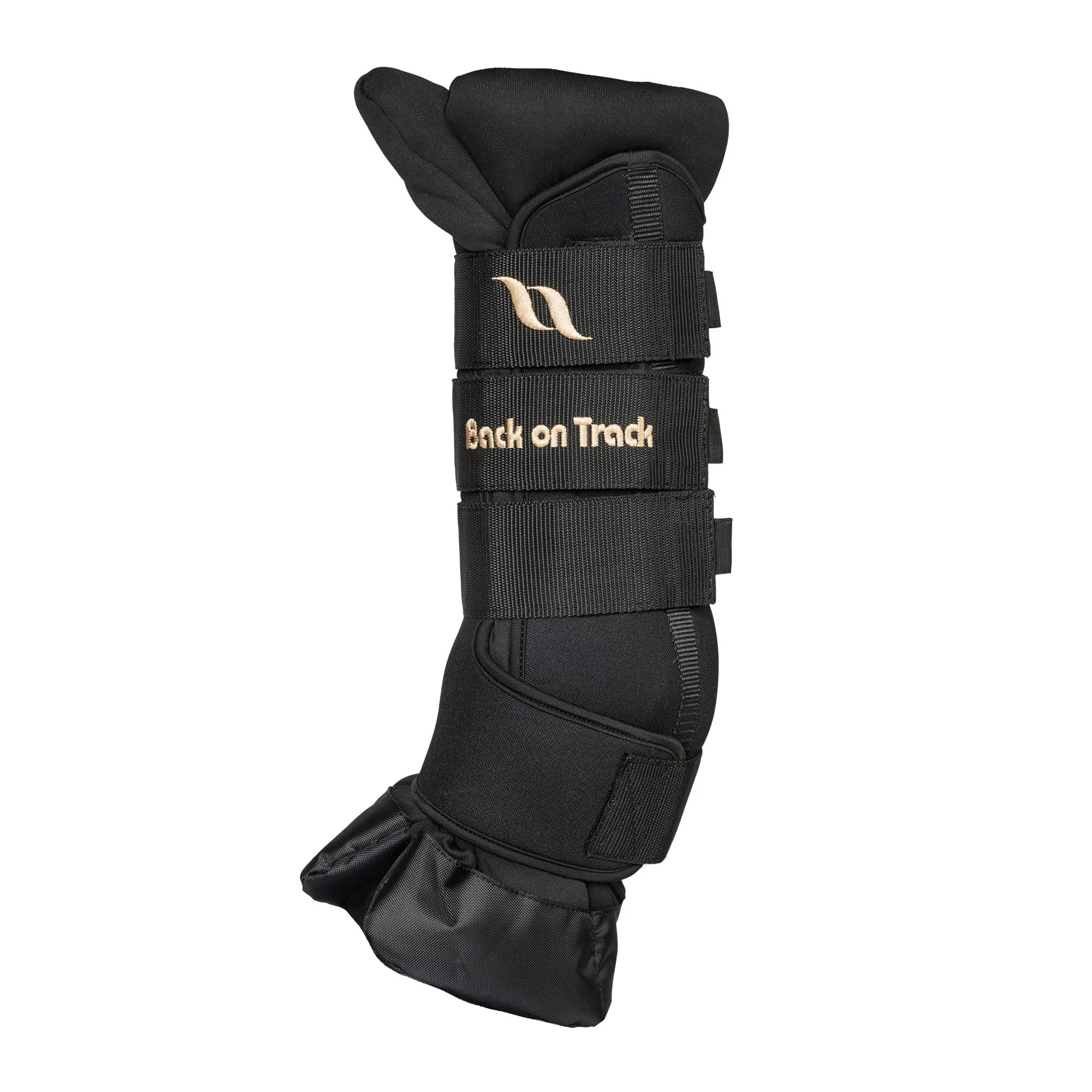 Green Back on Track Royal Quick Wraps Deluxe for Horses – Welltex Black X-Small 10 Sold in Pairs Original Design