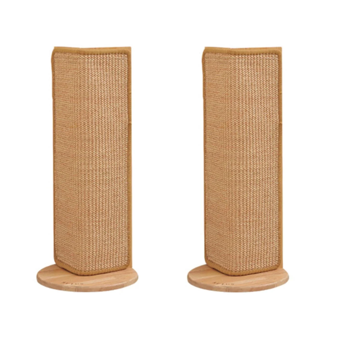 Enhanced SHENGOCASE 2-Pack Corner Cat Scratcher — 24.5-inch Tall No-Drill Wall Protector Replaceable Sisal Pads Carefully Designed