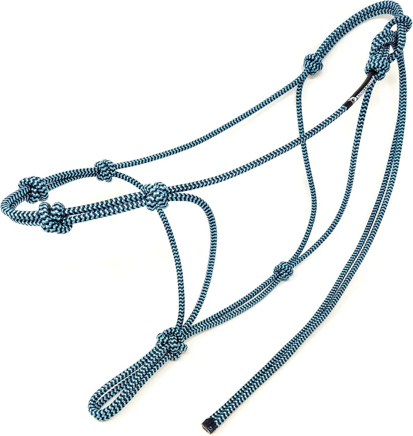 Prestigious Horse Rope Training Halter - 4 Knot 1 4 Stiff Halter Cord - Used by Famous Trainers Multiple Sizes Multiple Colors Smooth