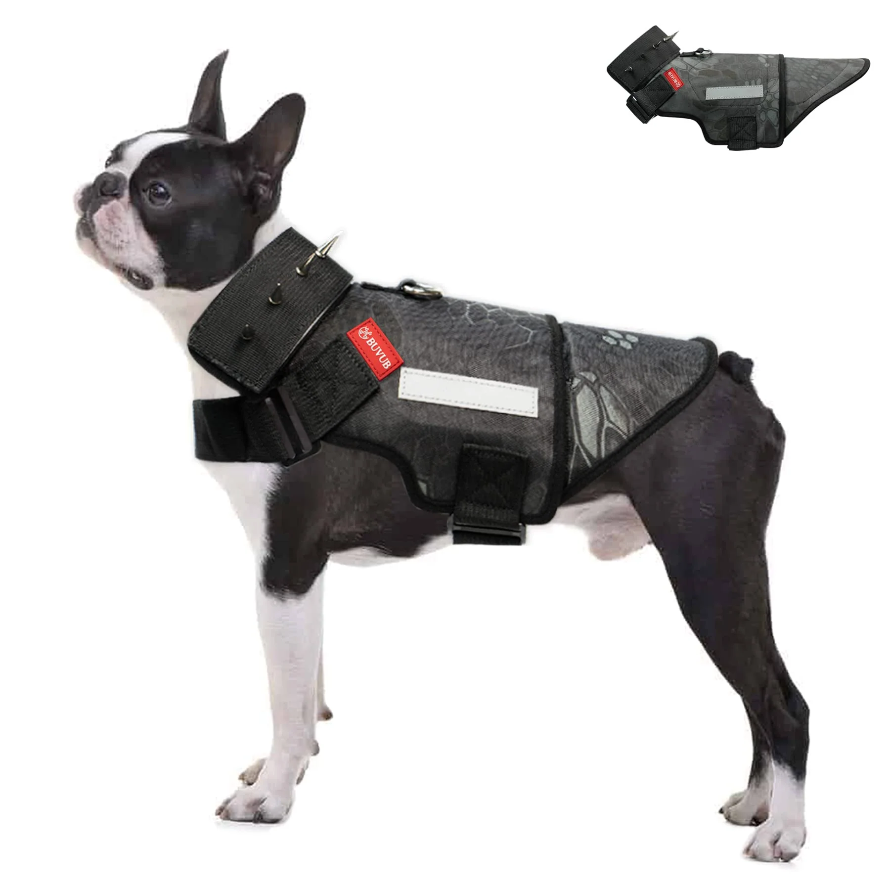 Elegant BUVUB Dog Protection Vest Harness – Bendable Stainless Steel Plate for Bird of Prey and Predator Protection Outstanding