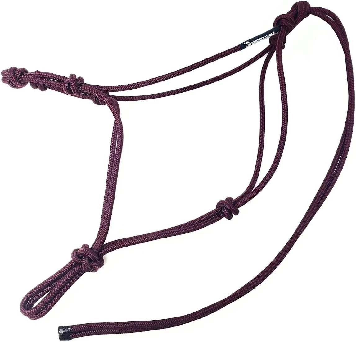 Powerful Horse Rope Training Halter - 4 Knot 1 4 Stiff Halter Cord - Used by Famous Trainers Multiple Sizes Multiple Colors Proven