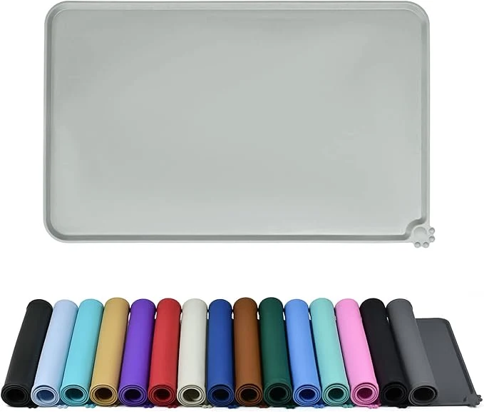 Sophisticated Waterproof Pet Feeding Mat Premium