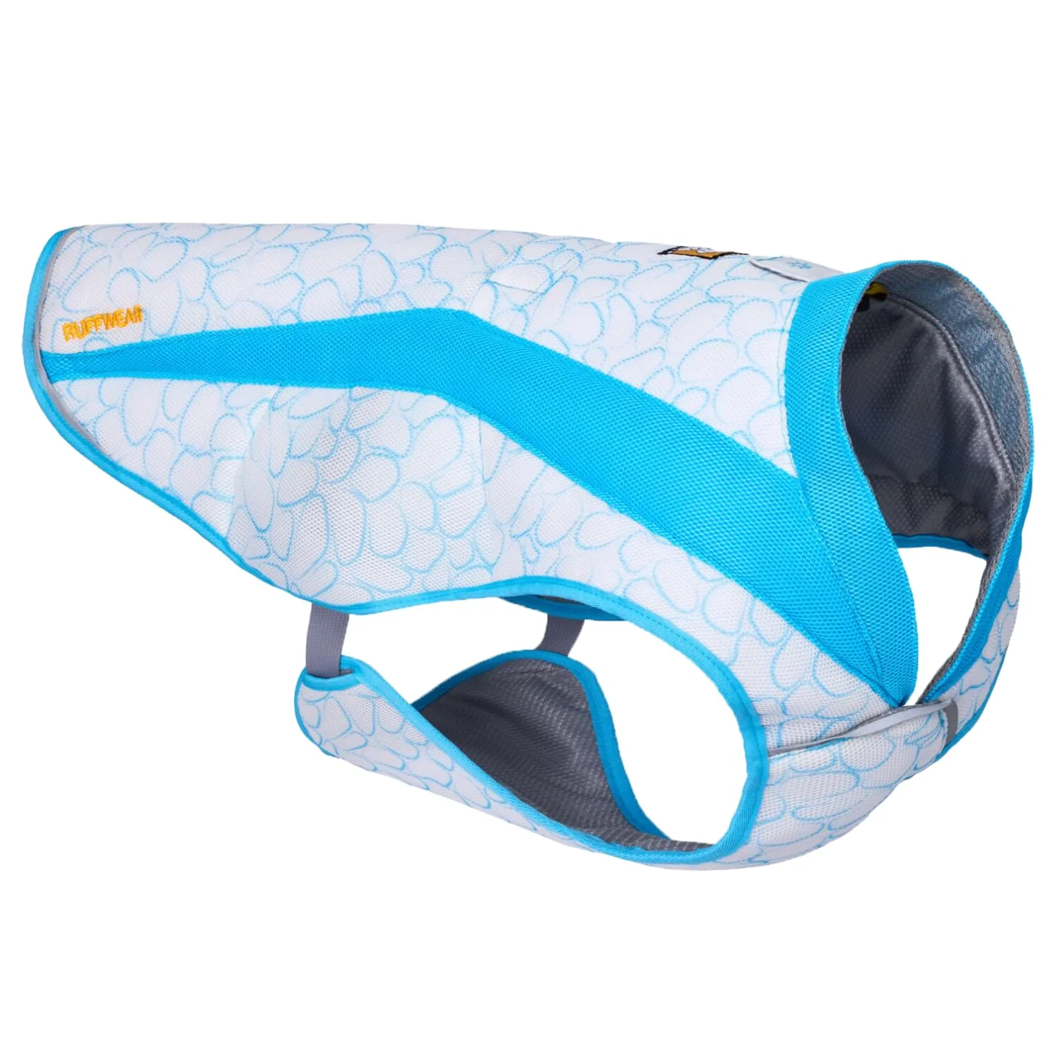 Stylish Ruffwear Swamp Cooler Dog Vest – Evaporative Cooling for Hot Weather Biolumin Blue Large Convenient