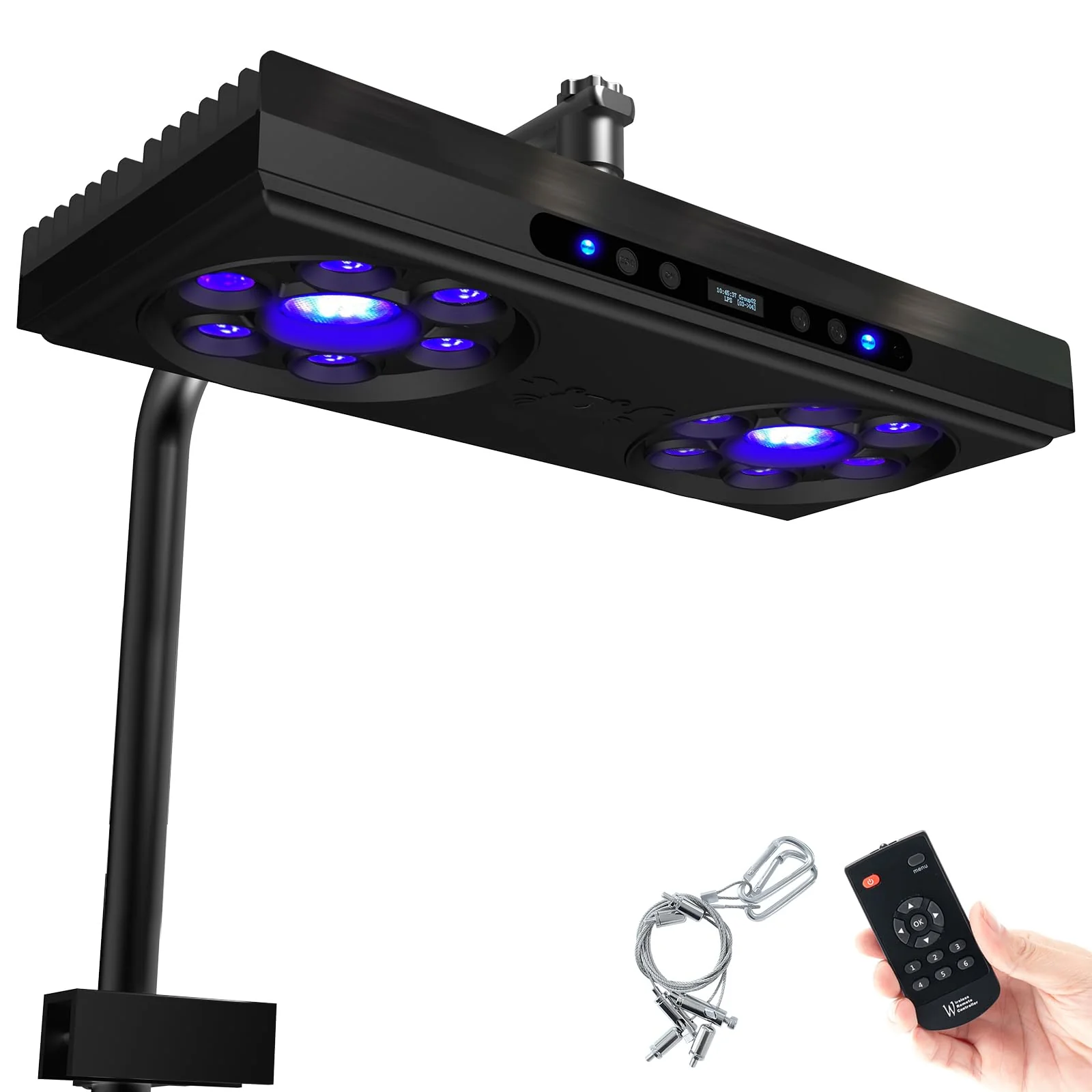 Responsible SMATFARM 140W Reef Light – Wide Coverage Sunrise Sunset Master-Slave Control Comfortable