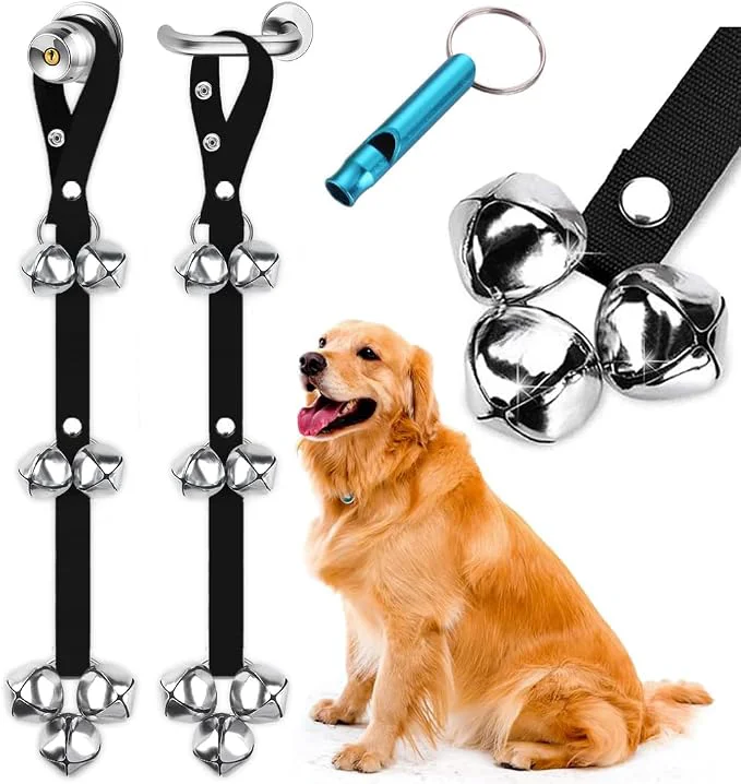 Reusable BLUETREE 2 Pack Dog Doorbells Premium Quality Training Potty Great Dog Bells Prestigious