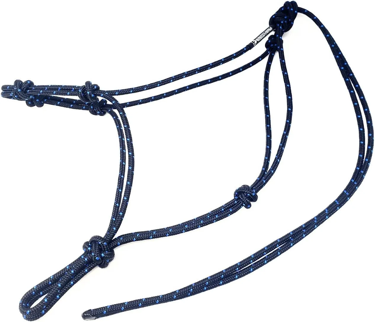 Secure Horse Rope Training Halter - 4 Knot 1 4 Stiff Halter Cord - Used by Famous Trainers Multiple Sizes Multiple Colors Stylish