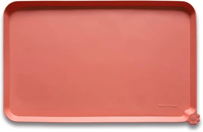 Elite Hoki Found L Silicone Non Slip Pet Cat Dog Feeding Tray Original Design