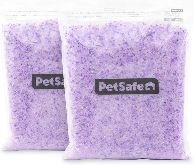 Secure PetSafe Scoop Premium Crystal Cat Litter Lightweight