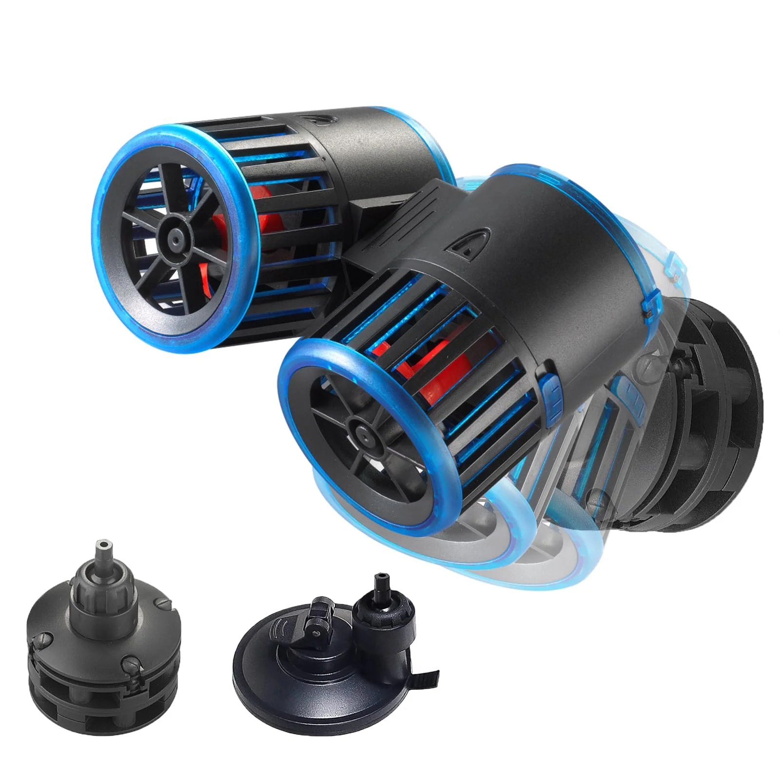 Luxury Care Fish Magnetic Dual Powerheads — 25W 5400Gph for 30–300 Gal Tanks High-Quality