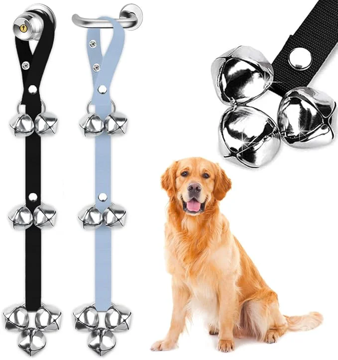 Comfortable BLUETREE 2 Pack Dog Doorbells Premium Quality Training Potty Great Dog Bells Crafted