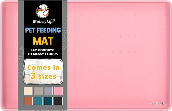 Selected MateeyLife Silicone Cat Dog Food Mat Prestigious