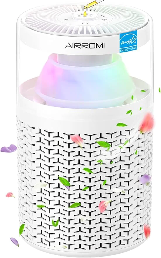 Trusted AIRROMI Air Purifiers for Bedroom Home Activated Carbon Filter Cleaner Exclusive