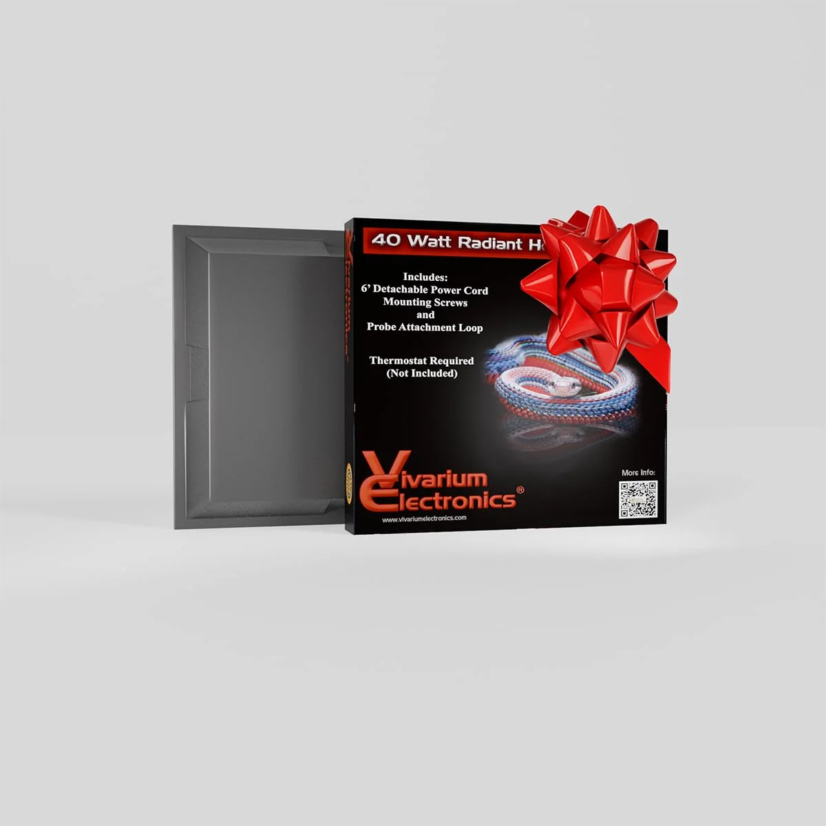 First-Class Vivarium Electronics Radiant Heat Panel – 40W Low-Profile Reptile Heating Enhanced