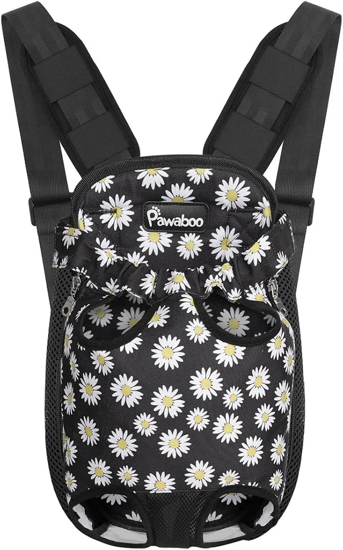 Easy-to-Use Pawaboo Pet Carrier Backpack Adjustable Pet Front Cat Dog Carrier Backpack Fast