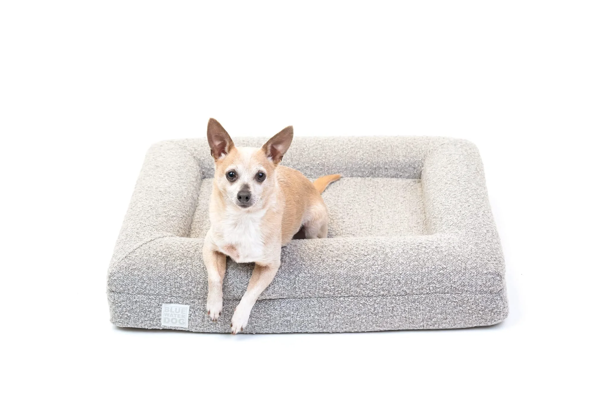 Proven Bluewater Dog Luxury Boucle Orthopedic Memory Foam Bed — Waterproof Liner Washable Cover Small Sand User-Friendly