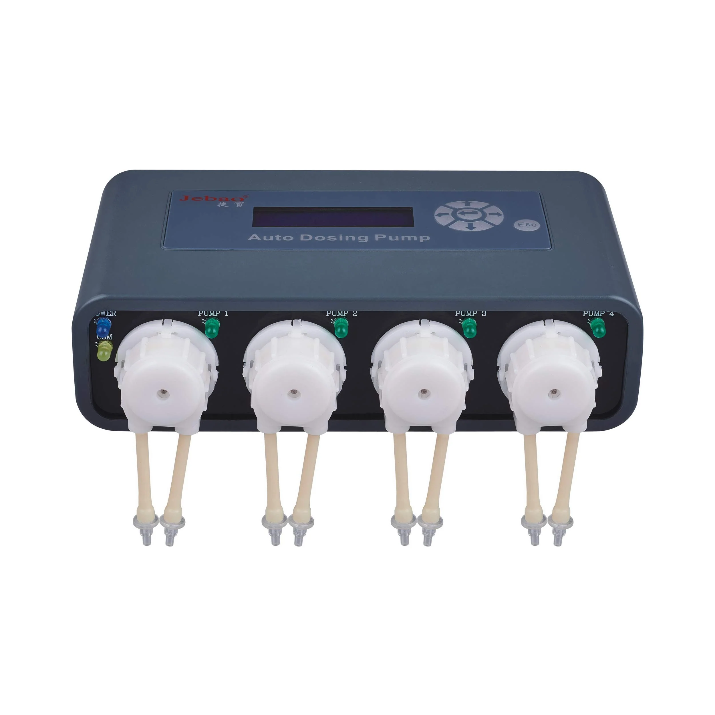 Refined Jebao Doser 2.4 WIFI 4-Channel Auto Dosing Pump for Saltwater Reef Aquarium Efficient