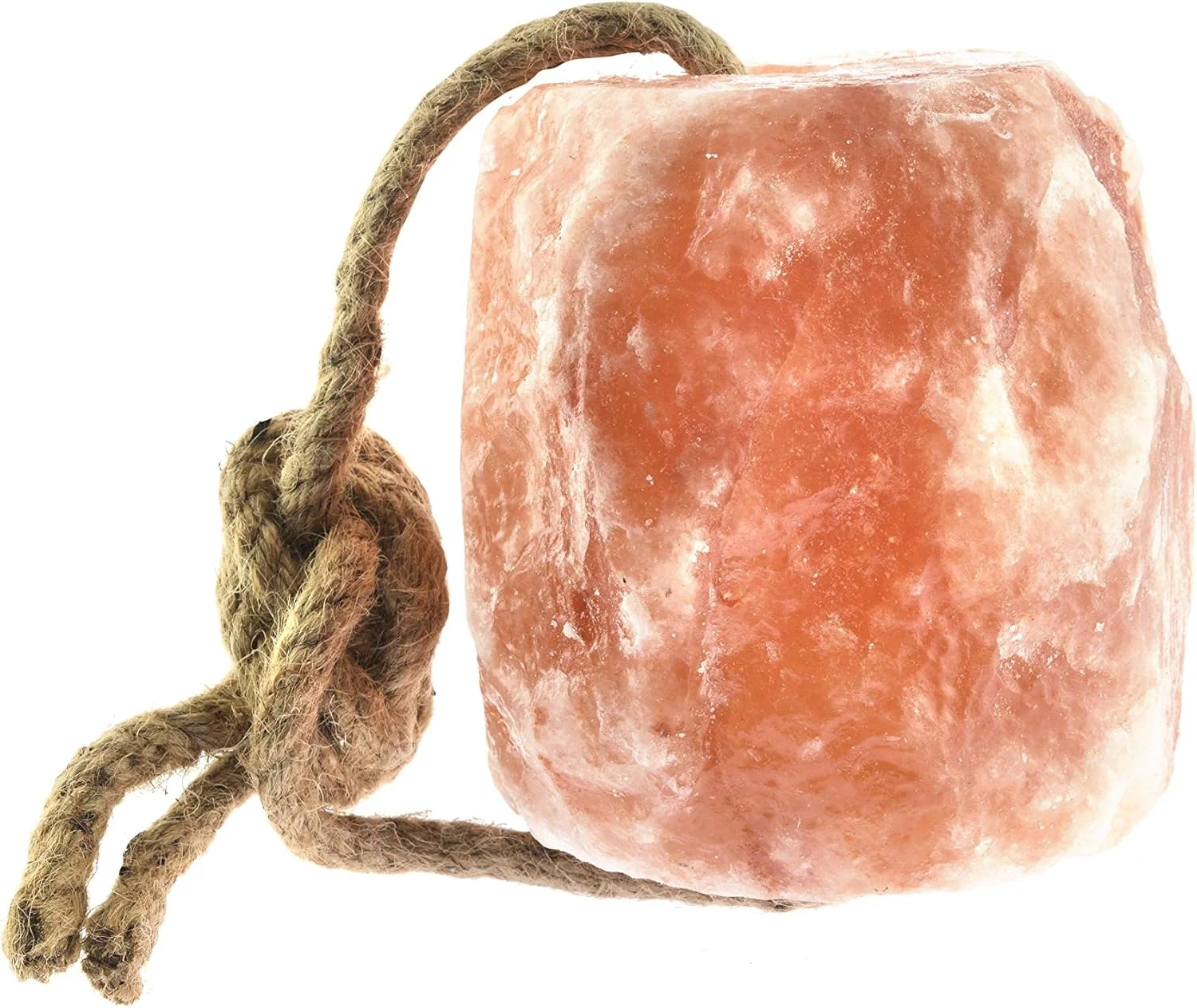 Advanced UMAID Himalayan Salt Lick 6 lbs On Rope for Horse Deer Goat and Livestock Animals - Himalayan Salt Block 1 Pack Sophisticated