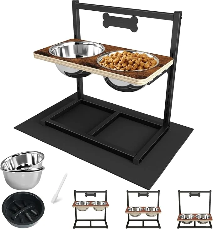 Fast d Dog Bowls with Slow Feeder Easy-to-Use