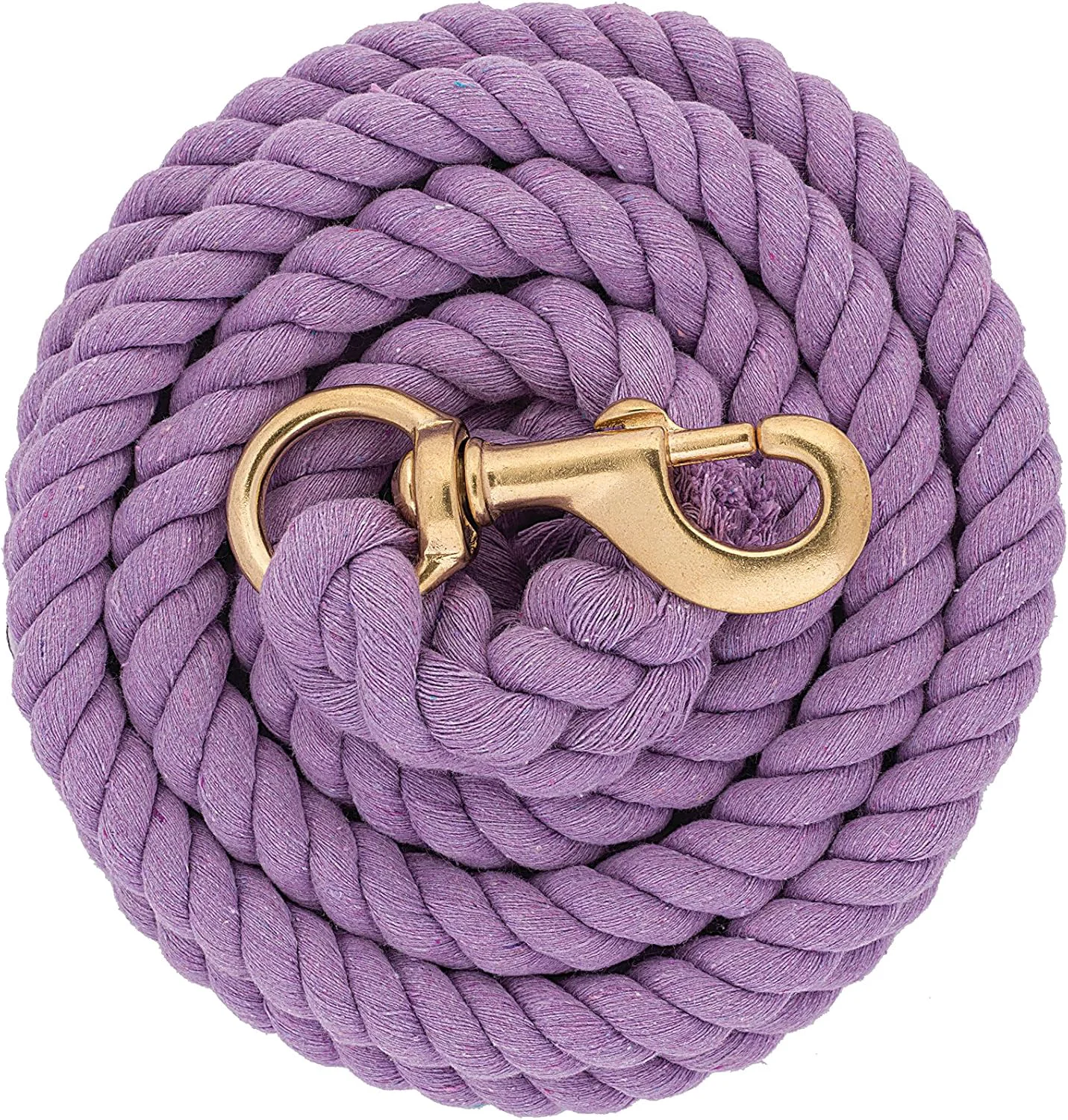 High-Quality Weaver Equine Performance Lead Rope Long Horse Lead Rope with Quick Halter Attachment Soft Comfort Grip Barn Horse Tack for Daily Use Showing Smooth