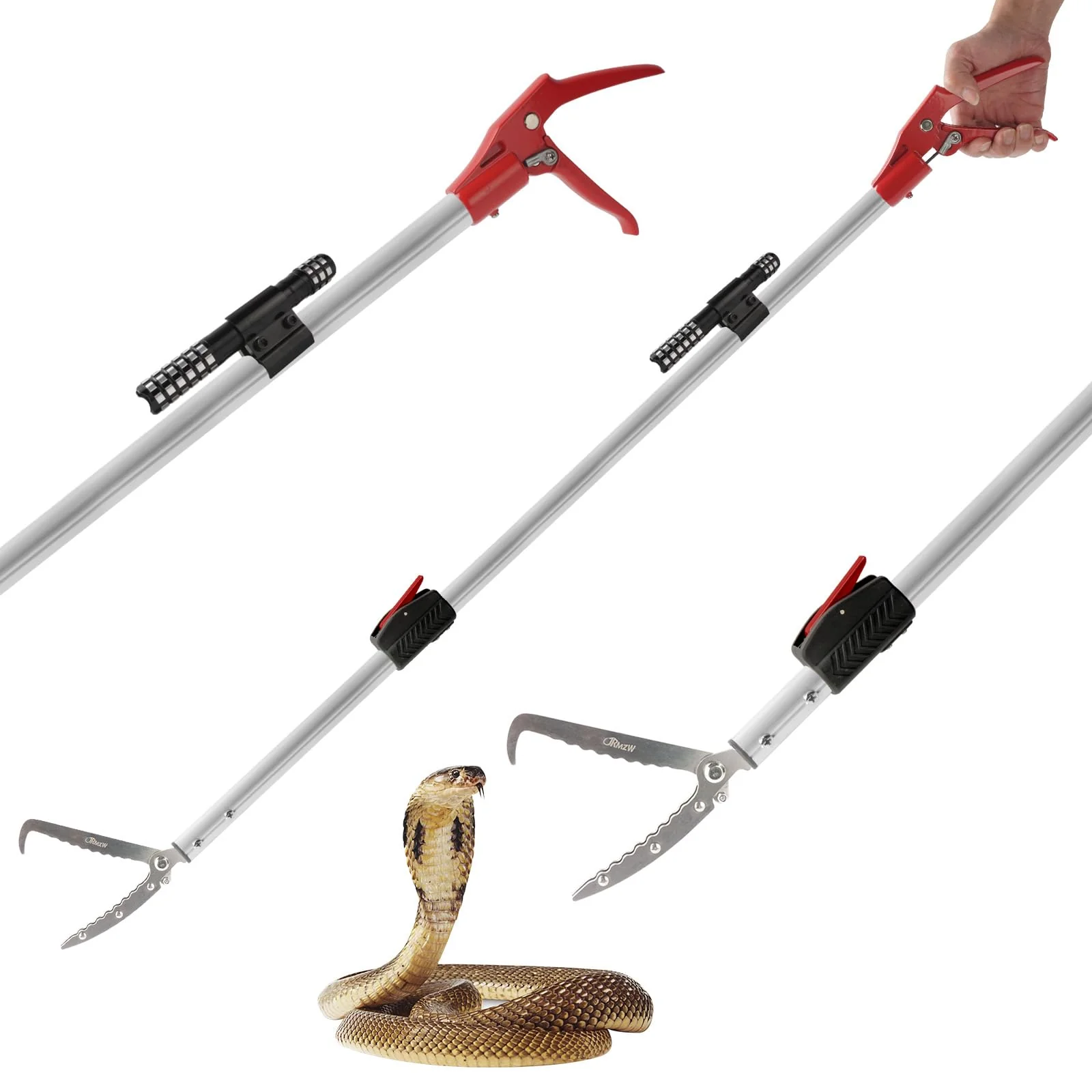 Trusted Smarkey 86 Inch Snake Catcher Tongs – Telescopic Pole Collapsible Heavy-Duty Grabber Quality