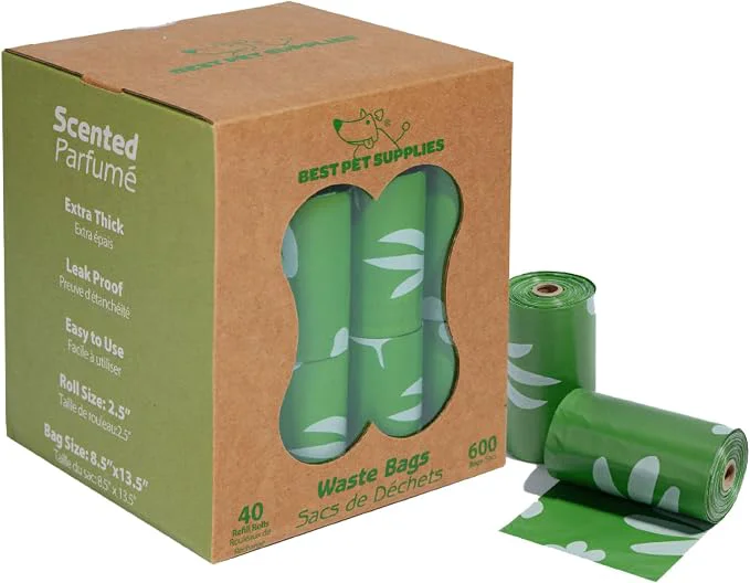 Traditional Pet Supplies Poop Bags for Dogs by PetSuppliesLLC - Bags Easy-to-Use