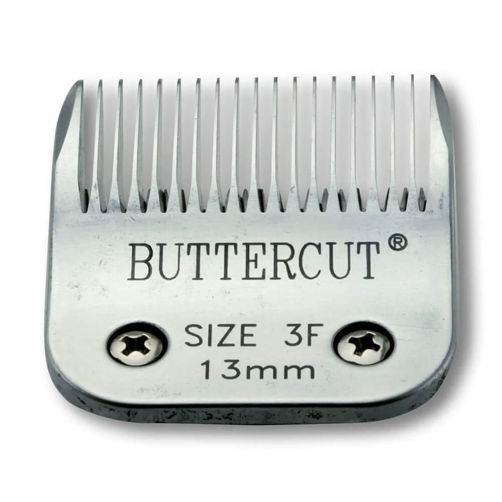 Natural Geib Buttercut 3F 1 2-Inch Clipper Blade for Dogs Premium High-Carbon German Steel Verified