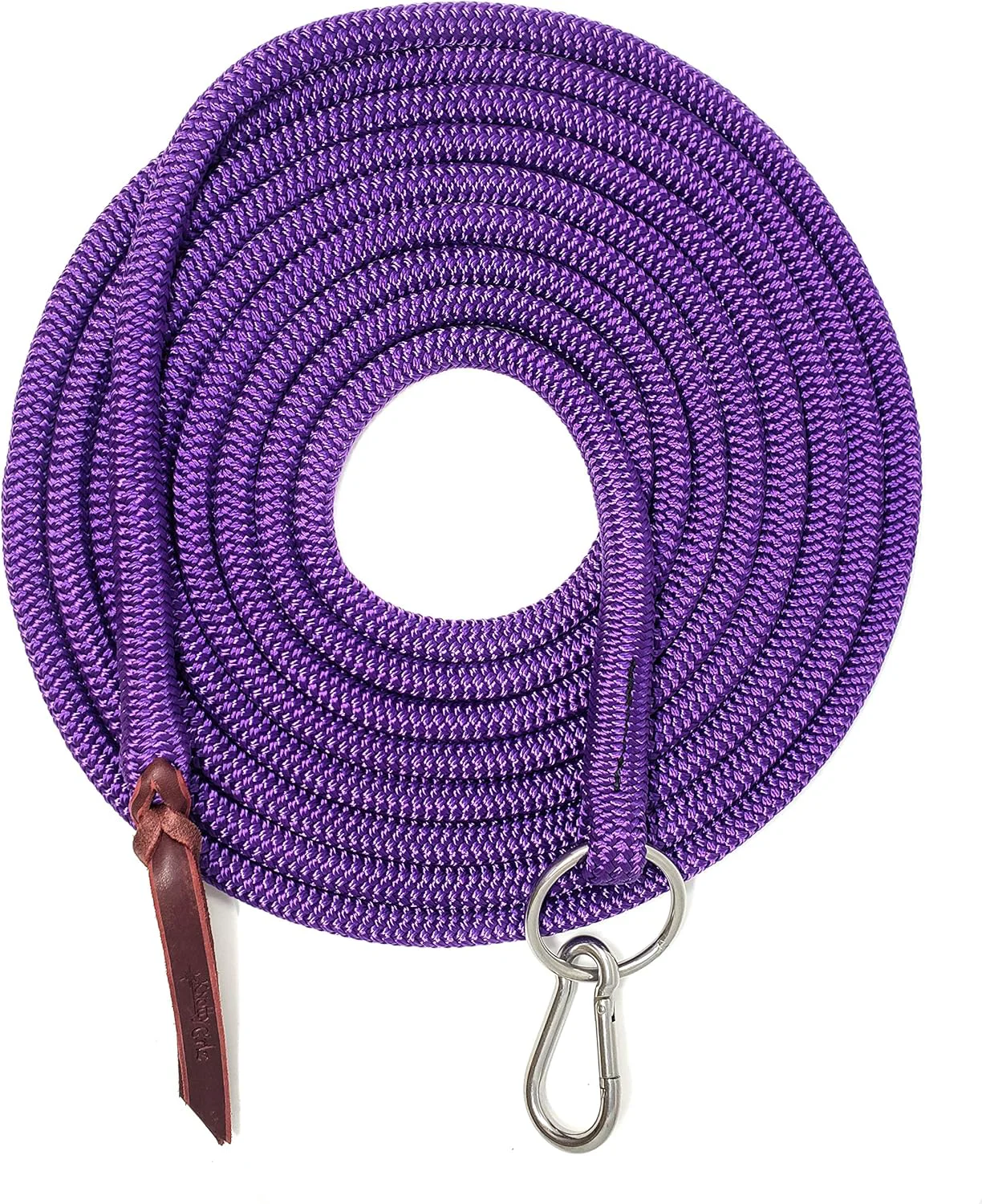 Artisan 22' Long Line with SS O Ring and Carabiner Purple Responsible