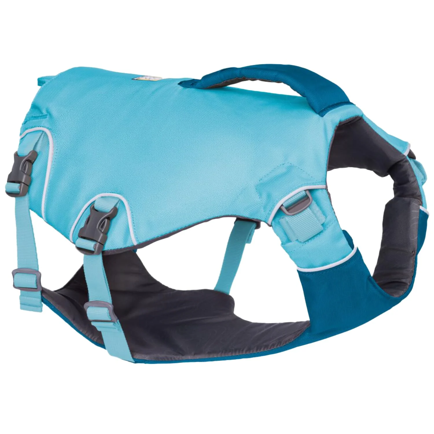 Responsible Ruffwear Confluence Life Jacket for Dogs - Small Biolumin Blue Adjustable with Handles Reflective Accents Original Design