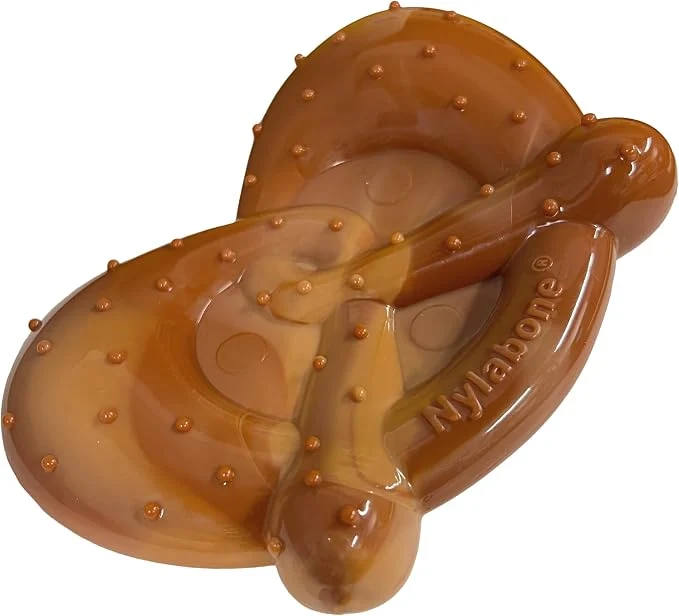 Elegant Nylabone Pretzel Power Chew Toy Minimalist