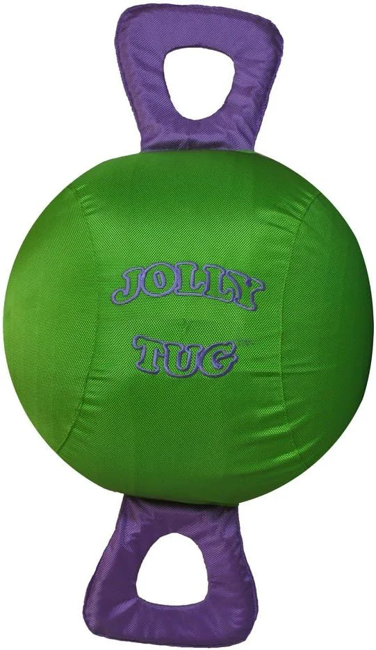 Efficient Horsemen's Pride 14 Jolly Tug Horse Toy Green JT14 G Natural