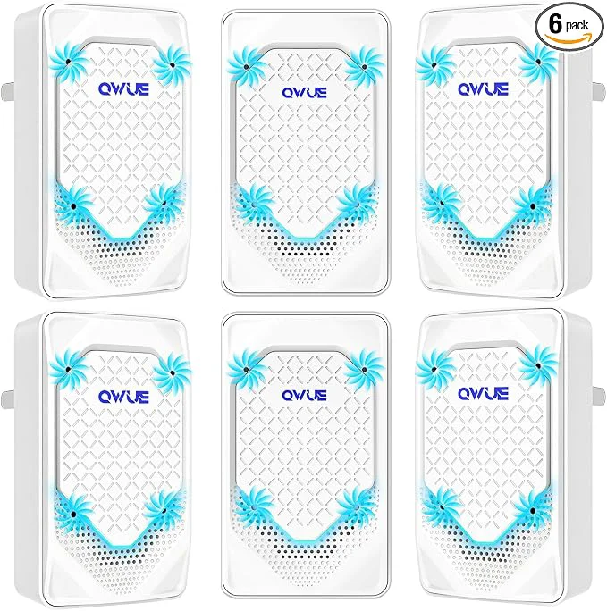 Soft Plug in Air Ionizer 6-Pack Negative Ion Air Purifier Plug In Mini Filterless Advanced