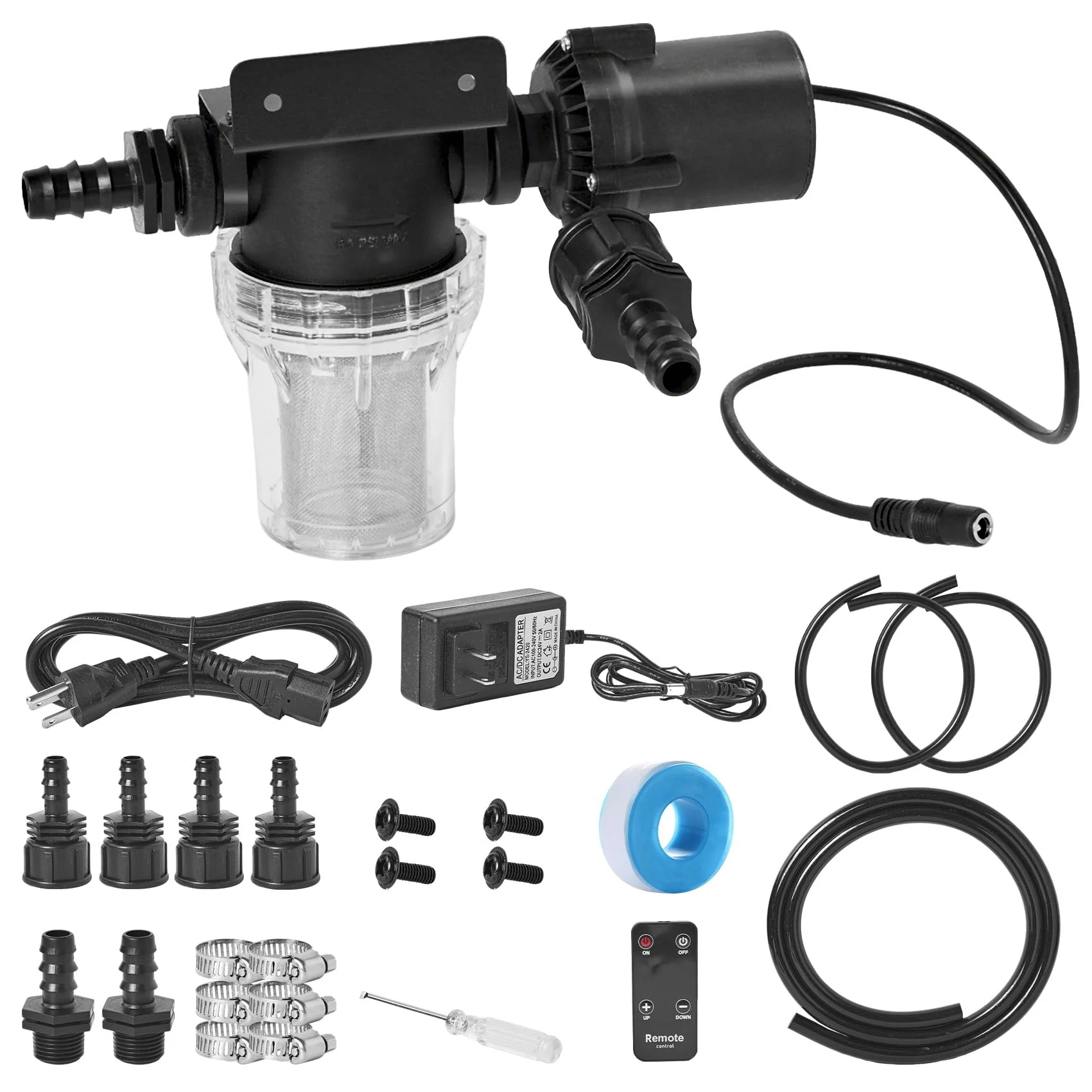 Detailed phabcf Ice Bath Water Chiller Pump Accessories Kit — Cold Plunge Pump for 300L 500L Chillers Safe