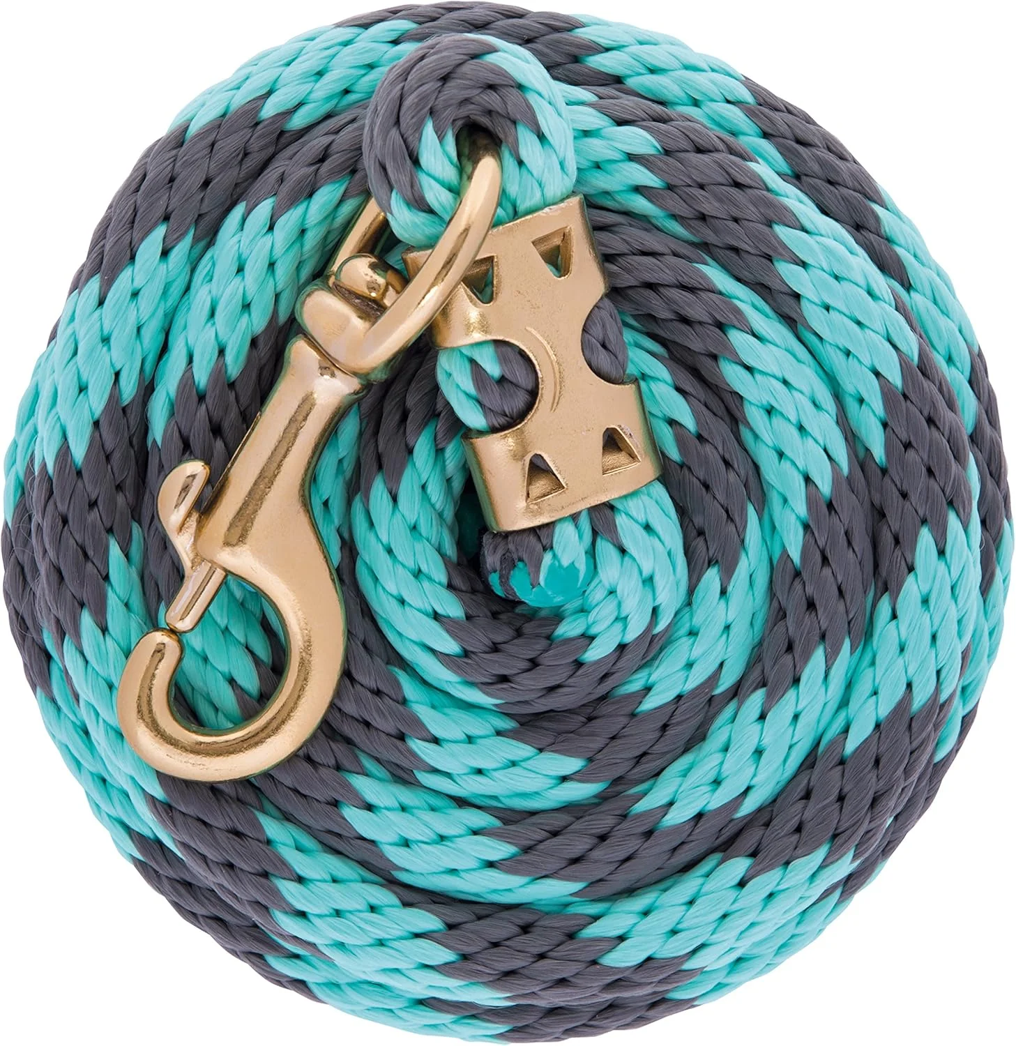 Clean Weaver Equine Performance Lead Rope Long Horse Lead Rope with Quick Halter Attachment Soft Comfort Grip Barn Horse Tack for Daily Use Showing Smart