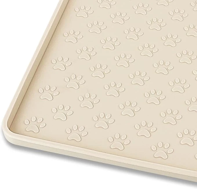 Top-Quality Ptlom Silicone Pet Placemat for Dog and Cat Waterproof Non-Slip Pet Feeding Contemporary