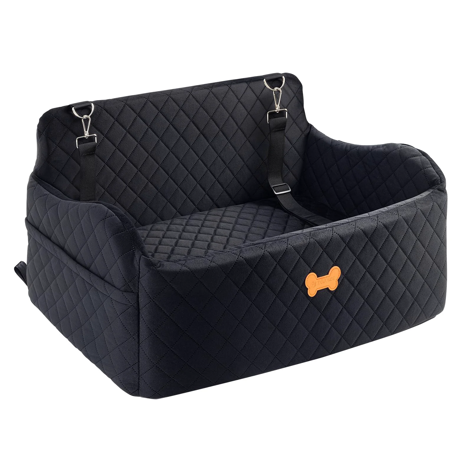 Specialty KEELUXE Car Seat for Large Dogs — Booster Seat up to 55 lbs Memory Foam Cushion Versatile