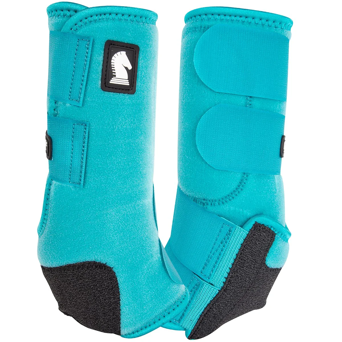 Recyclable Classic Equine Legacy2 Hind Support Boots – Aqua Large Relaxed