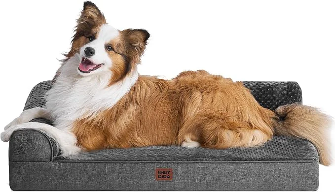 World-Class EHEYCIGA XL Dog Bed Memory Foam Fine Crafted
