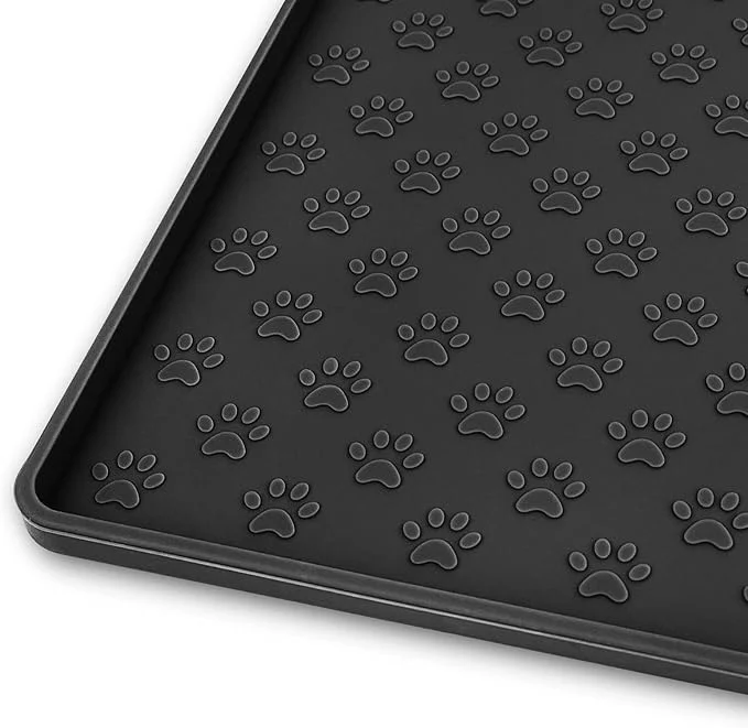 Elite Ptlom Silicone Pet Placemat for Dog and Cat Waterproof Anti-Slip Pet Feeding Trendy