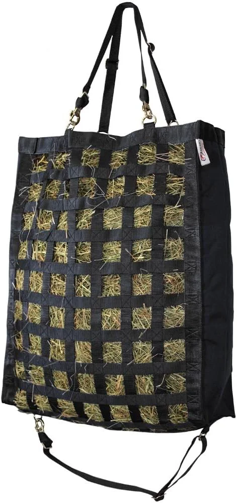 Practical Derby s Front Web Slow Feeder Horse Hay Bag Super Tough Bottom with 6 Month Warranty Eco-Friendly