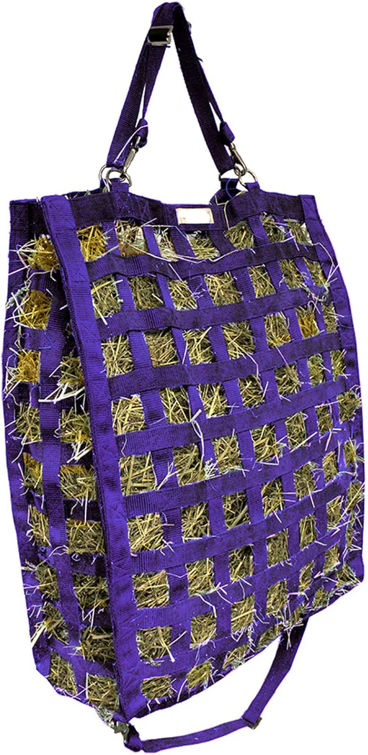 Healthy Derby s Superior Slow Feeder Horse Hay Bag with Super Tough Bottom and 1 Year Warranty Classic