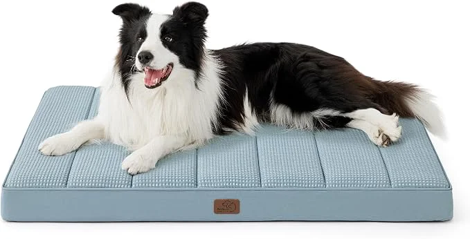 Authentic Bedsure Cooling Dog Bed for Crate Solid