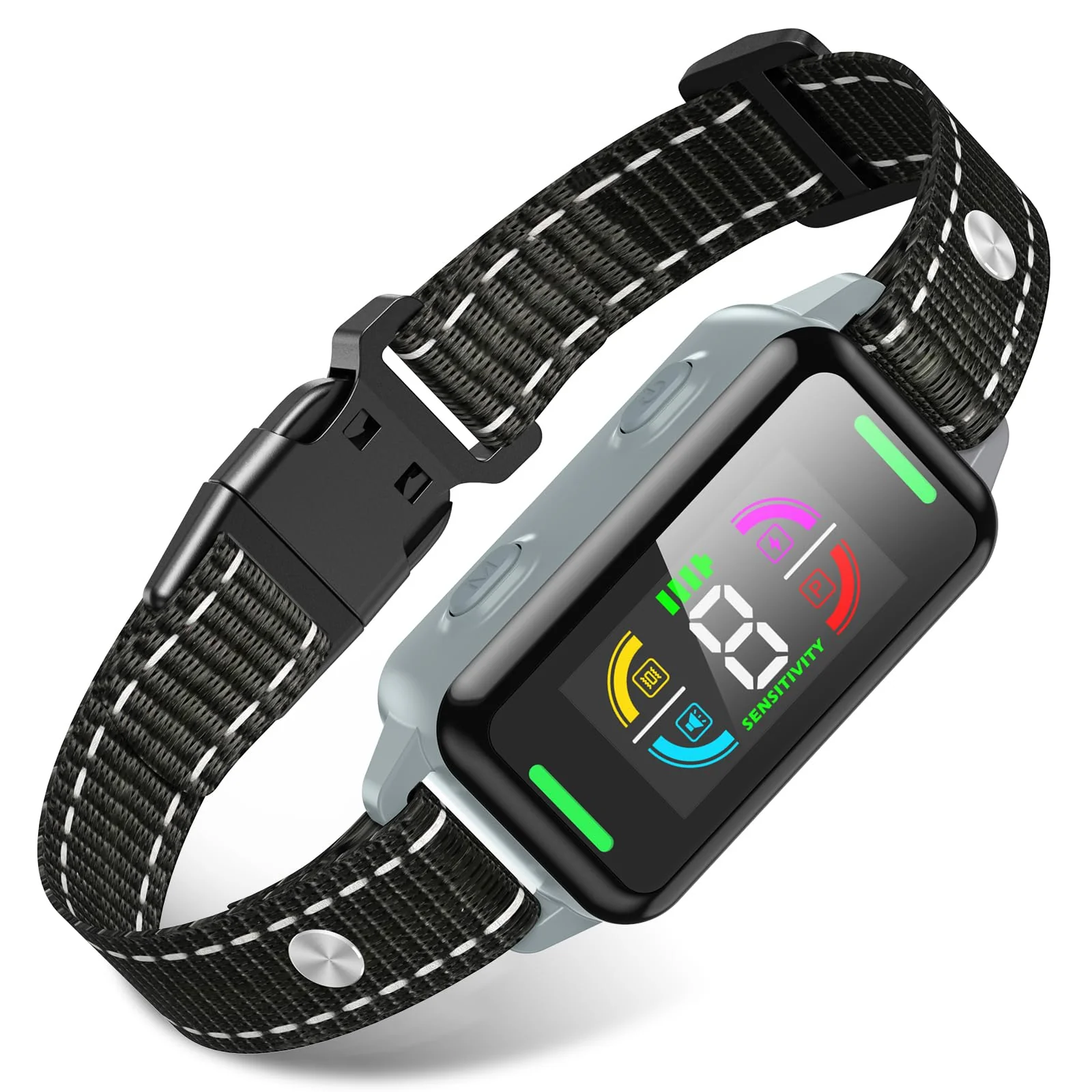 Traditional Clwzrr Dog Bark Collar — 4 Modes 8 Sensitivity Levels Rechargeable IP67 Waterproof Healthy