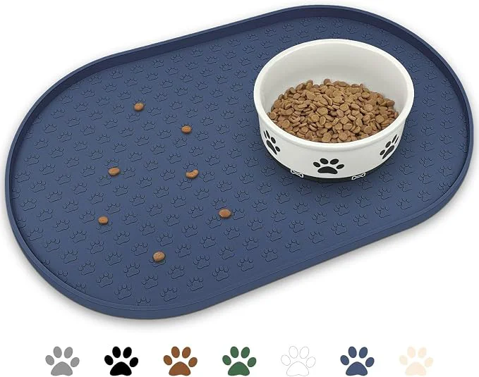 Professional KPWACD Pet Feeding Mat for Dogs and Cats Silicone Dog Placemat Non-Slip Crafted