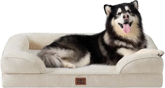 Unique EHEYCIGA Orthopedic Dog Beds for Extra Large Dogs Waterproof Memory Foam XXL Traditional