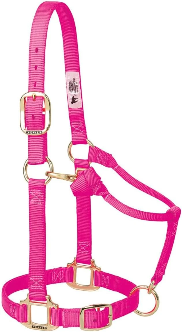 Consistent Weaver Leather Adjustable Nylon Horse Halter Effective